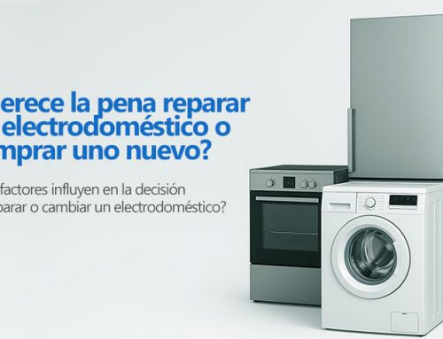 ¿Merece la pena reparar un electrodoméstico o comprar uno nuevo?